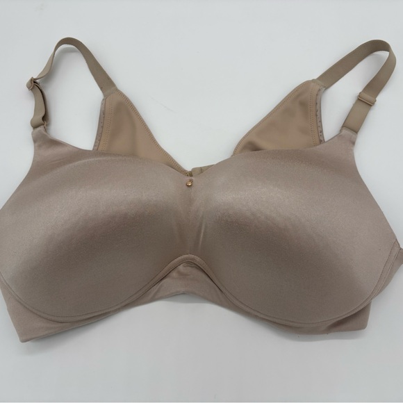 Cacique Lightly‎ Lined Full Coverage Bra Lane Bryant  Size 42DD Nude - Picture 1 of 3